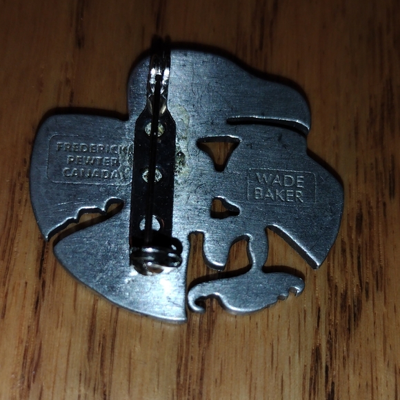 Native American eagle brooch by Wade Baker - Picture 12 of 16